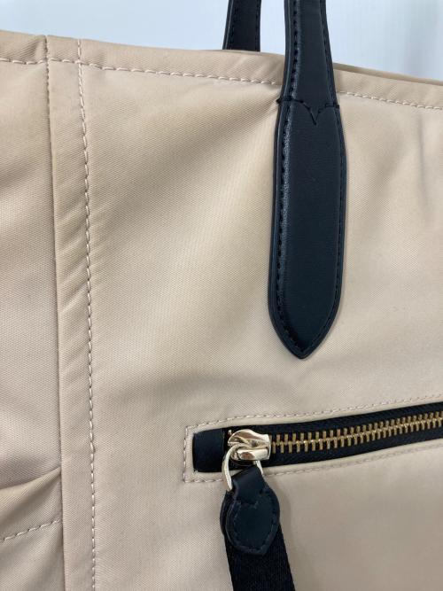 Kate Spade（ケイトスペード）Kate Spade (ケイトスペード) チェルシー カラーブロック トート ベージュの古着・服飾アイテム