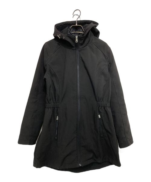 LAUREN RALPH LAUREN（ローレン ラルフ ローレン）LAUREN RALPH LAUREN (ローレン ラルフ ローレン) キルティング レイヤード風フーデッドコート ブラック サイズ:Sの古着・服飾アイテム