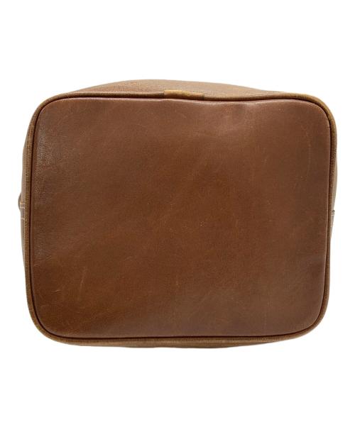 COACH（コーチ）COACH (コーチ) 巾着ショルダーバッグ ブラウンの古着・服飾アイテム