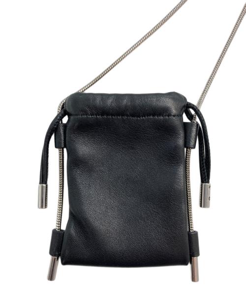 ALEXANDER WANG（アレキサンダー・ワン）ALEXANDER WANG (アレキサンダー・ワン) Ryan Neck Pouch ブラックの古着・服飾アイテム