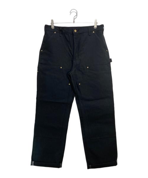 CarHartt（カーハート）CarHartt (カーハート) ルーズフィットダブルニーペインターパンツ ブラック サイズ:34の古着・服飾アイテム
