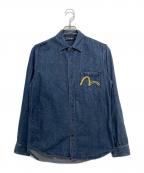 EVISU KUROエビス クロ）の古着「デニムシャツ」｜インディゴ