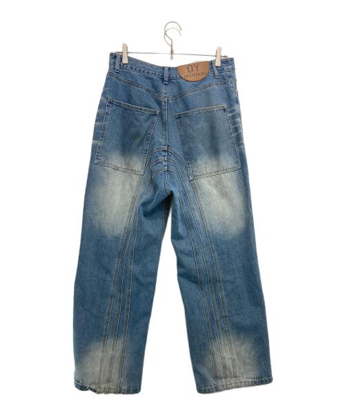 OY（オーワイ）OY (オーワイ) デザインデニムパンツ インディゴ サイズ:1の古着・服飾アイテム
