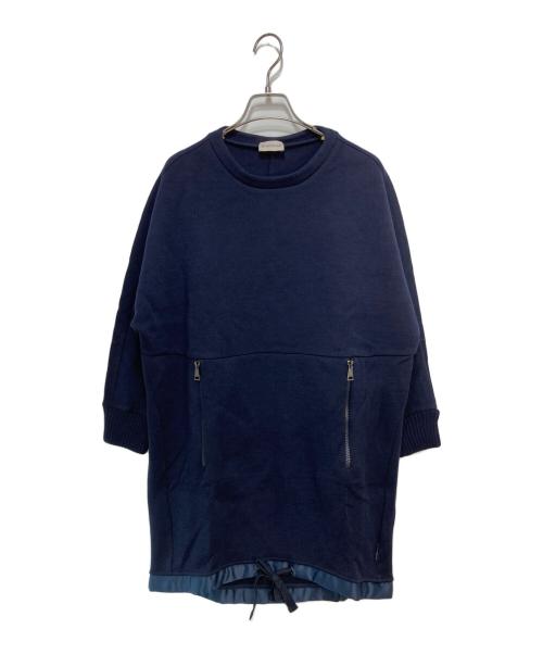 MONCLER（モンクレール）MONCLER (モンクレール) ABITO スウェットワンピース ネイビー サイズ:Sの古着・服飾アイテム