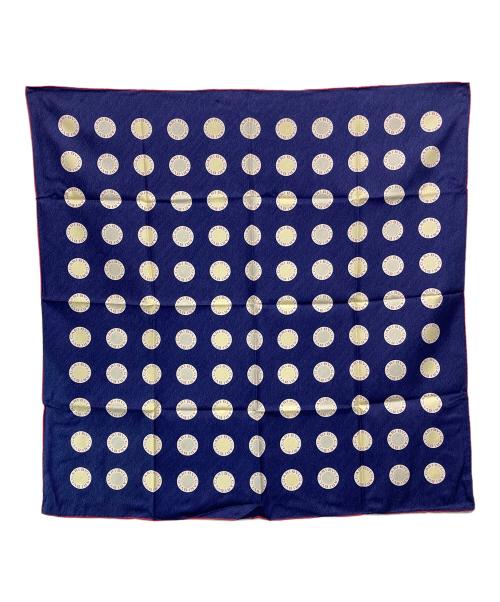 BVLGARI（ブルガリ）BVLGARI (ブルガリ) スカーフ ネイビー 未使用品の古着・服飾アイテム