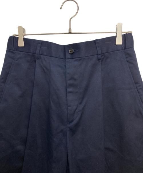 Graphpaper（グラフペーパー）Graphpaper (グラフペーパー) Westpoint Chino Wide Straight Trousers ネイビー サイズ:1の古着・服飾アイテム