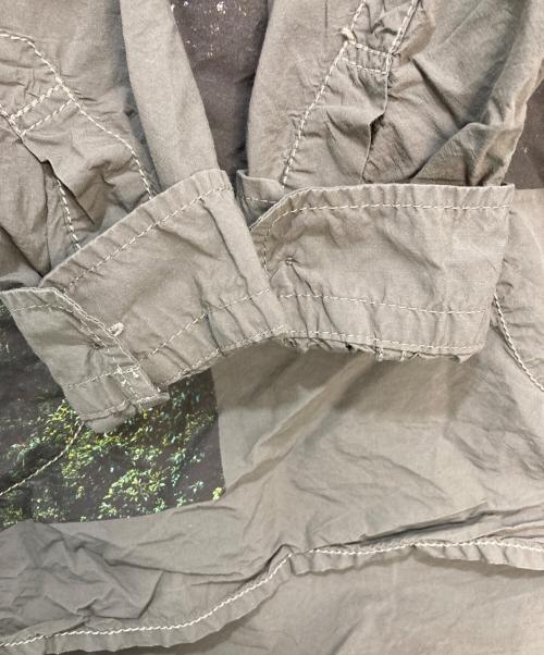 and wander（アンドワンダー）and wander (アンドワンダー) NAOKI ISHIKAWA THE VOID CORDURA SHIRT グレー サイズ:Mの古着・服飾アイテム