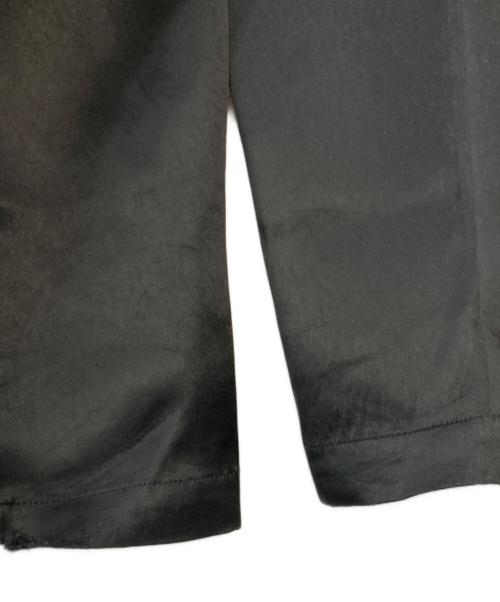 DAIRIKU（ダイリク）DAIRIKU (ダイリク) “Straight“ Satin Pants ブラック サイズ:29の古着・服飾アイテム