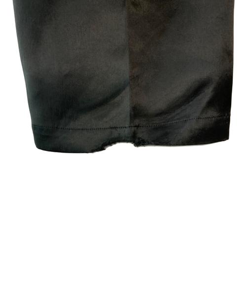 DAIRIKU（ダイリク）DAIRIKU (ダイリク) “Straight“ Satin Pants ブラック サイズ:29の古着・服飾アイテム