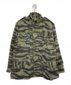US ARMYユーエスアーミー）の古着「Tiger Stripe Camo M-65Field JKT」｜カーキ