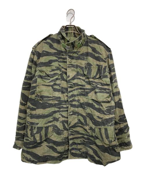 US ARMY（ユーエスアーミー）US ARMY (ユーエスアーミー) Tiger Stripe Camo M-65Field JKT カーキ サイズ:Mの古着・服飾アイテム