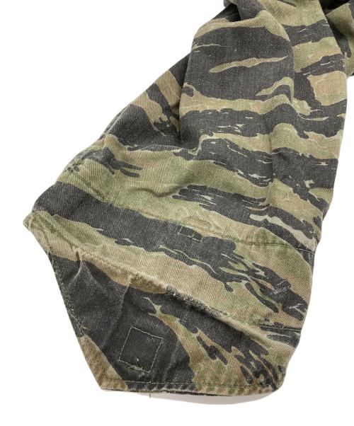 US ARMY（ユーエスアーミー）US ARMY (ユーエスアーミー) Tiger Stripe Camo M-65Field JKT カーキ サイズ:Mの古着・服飾アイテム