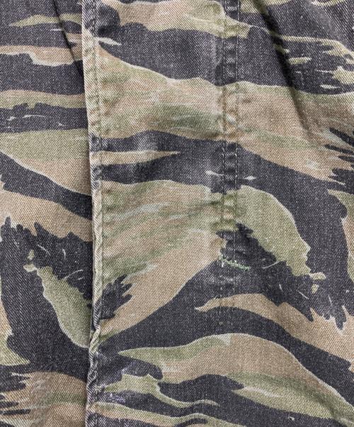 US ARMY（ユーエスアーミー）US ARMY (ユーエスアーミー) Tiger Stripe Camo M-65Field JKT カーキ サイズ:Mの古着・服飾アイテム