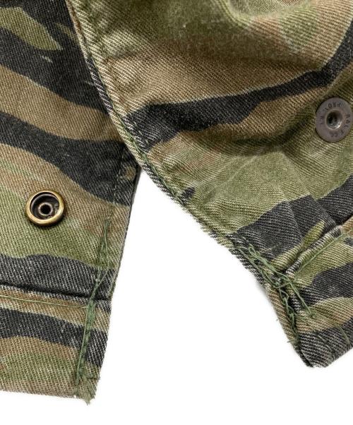 US ARMY（ユーエスアーミー）US ARMY (ユーエスアーミー) Tiger Stripe Camo M-65Field JKT カーキ サイズ:Mの古着・服飾アイテム