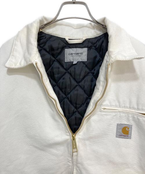 Carhartt WIP（カーハート ワークインプログレス）Carhartt WIP (カーハート ワークインプログレス) OG DETROIT JACKET ホワイト サイズ:Lの古着・服飾アイテム
