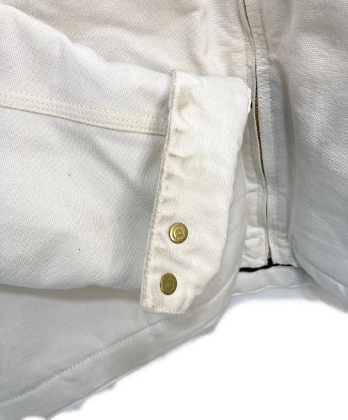 Carhartt WIP（カーハート ワークインプログレス）Carhartt WIP (カーハート ワークインプログレス) OG DETROIT JACKET ホワイト サイズ:Lの古着・服飾アイテム