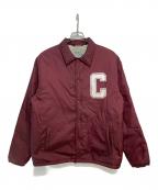 Carhartt WIPカーハート ワークインプログレス）の古着「PEMBROKE PILE COACH JAKET」｜ボルドー