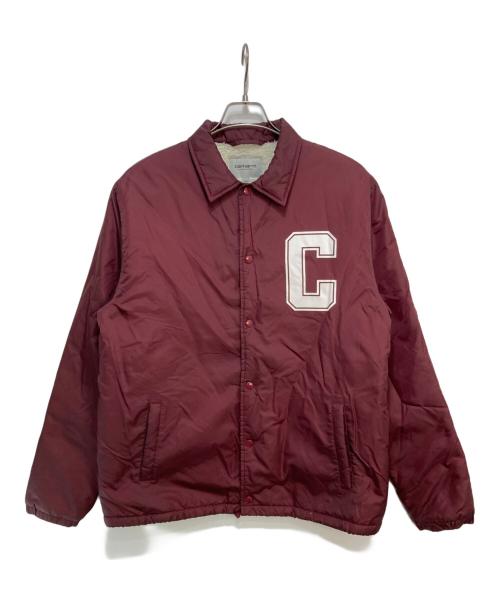 Carhartt WIP（カーハート ワークインプログレス）CarHartt　ＷＩＰ (カーハート ワークインプログレス) PEMBROKE PILE COACH JAKET ボルドー サイズ:Lの古着・服飾アイテム