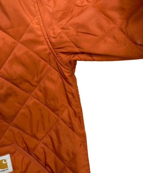 Carhartt WIP（カーハート ワークインプログレス）CarHartt　WIP (カーハート ワークインプログレス) Barrow Liner キルティングジャケット オレンジ サイズ:Lの古着・服飾アイテム