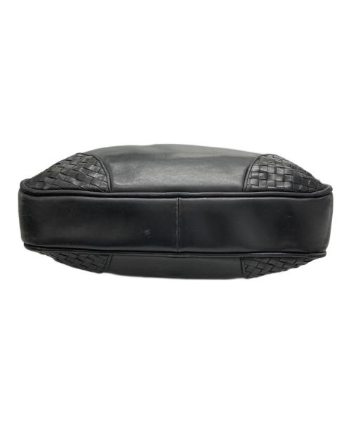 BOTTEGA VENETA（ボッテガベネタ）BOTTEGA VENETA (ボッテガベネタ) イントレチャート ブリーフケース ブラックの古着・服飾アイテム