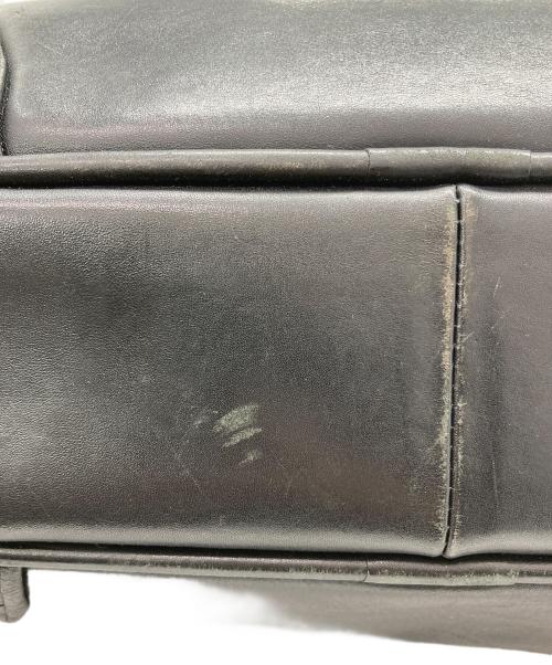 BOTTEGA VENETA（ボッテガベネタ）BOTTEGA VENETA (ボッテガベネタ) イントレチャート ブリーフケース ブラックの古着・服飾アイテム