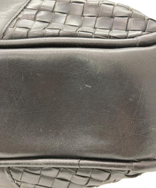BOTTEGA VENETA（ボッテガベネタ）BOTTEGA VENETA (ボッテガベネタ) イントレチャート ブリーフケース ブラックの古着・服飾アイテム