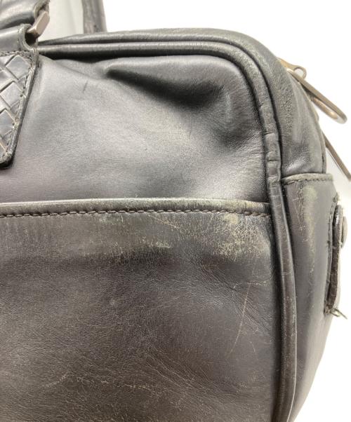 BOTTEGA VENETA（ボッテガベネタ）BOTTEGA VENETA (ボッテガベネタ) イントレチャート ブリーフケース ブラックの古着・服飾アイテム