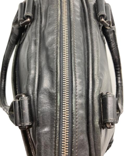 BOTTEGA VENETA（ボッテガベネタ）BOTTEGA VENETA (ボッテガベネタ) イントレチャート ブリーフケース ブラックの古着・服飾アイテム