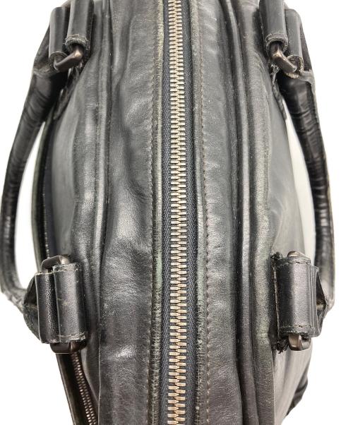 BOTTEGA VENETA（ボッテガベネタ）BOTTEGA VENETA (ボッテガベネタ) イントレチャート ブリーフケース ブラックの古着・服飾アイテム