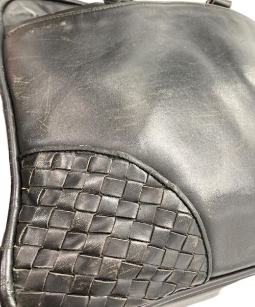 BOTTEGA VENETA（ボッテガベネタ）BOTTEGA VENETA (ボッテガベネタ) イントレチャート ブリーフケース ブラックの古着・服飾アイテム