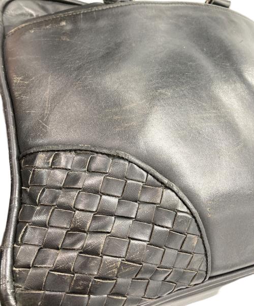 BOTTEGA VENETA（ボッテガベネタ）BOTTEGA VENETA (ボッテガベネタ) イントレチャート ブリーフケース ブラックの古着・服飾アイテム