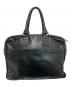 BOTTEGA VENETA（ボッテガベネタ）の古着「イントレチャート ブリーフケース」｜ブラック