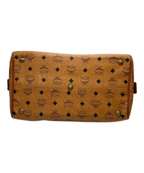 MCM（エムシーエム）MCM (エムシーエム) ミニボストンバッグ ベージュの古着・服飾アイテム