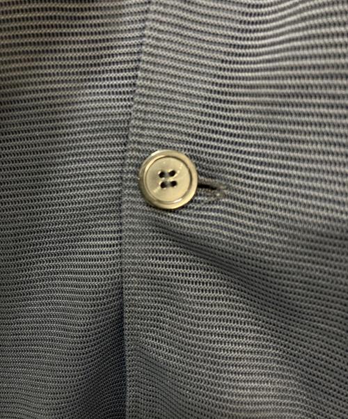 EMPORIO ARMANI（エンポリオ アルマーニ）EMPORIO ARMANI (エンポリオ アルマーニ) メッシュ2Bジャケット ネイビー サイズ:48の古着・服飾アイテム