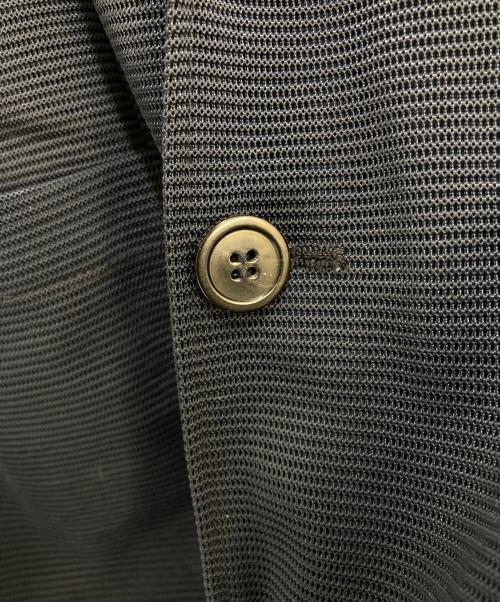 EMPORIO ARMANI（エンポリオ アルマーニ）EMPORIO ARMANI (エンポリオ アルマーニ) メッシュ2Bジャケット ネイビー サイズ:48の古着・服飾アイテム