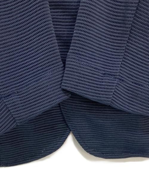 EMPORIO ARMANI（エンポリオ アルマーニ）EMPORIO ARMANI (エンポリオ アルマーニ) メッシュ2Bジャケット ネイビー サイズ:48の古着・服飾アイテム