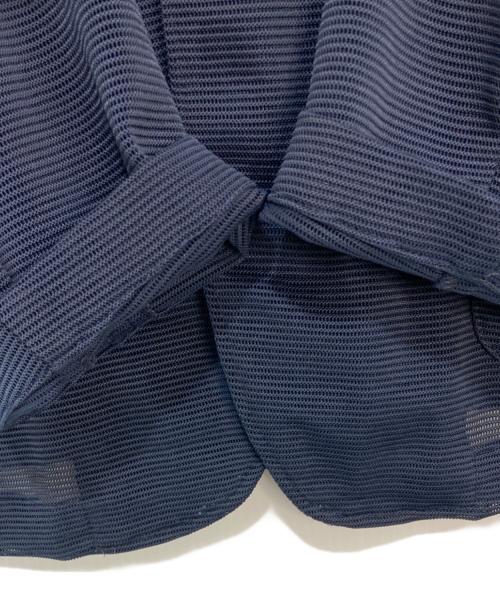 EMPORIO ARMANI（エンポリオ アルマーニ）EMPORIO ARMANI (エンポリオ アルマーニ) メッシュ2Bジャケット ネイビー サイズ:48の古着・服飾アイテム
