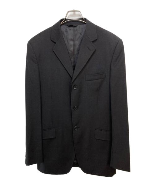DOLCE & GABBANA（ドルチェ＆ガッバーナ）DOLCE & GABBANA (ドルチェ＆ガッバーナ) ウール3Bジャケット ダークグレー サイズ:XLの古着・服飾アイテム