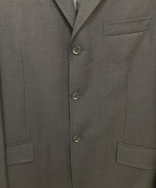DOLCE & GABBANA（ドルチェ＆ガッバーナ）DOLCE & GABBANA (ドルチェ＆ガッバーナ) ウール3Bジャケット ダークグレー サイズ:XLの古着・服飾アイテム