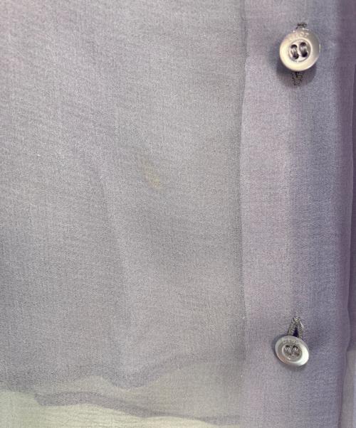 Christian Dior（クリスチャン ディオール）Christian Dior (クリスチャン ディオール) シルクボウタイブラウス パープル サイズ:38の古着・服飾アイテム