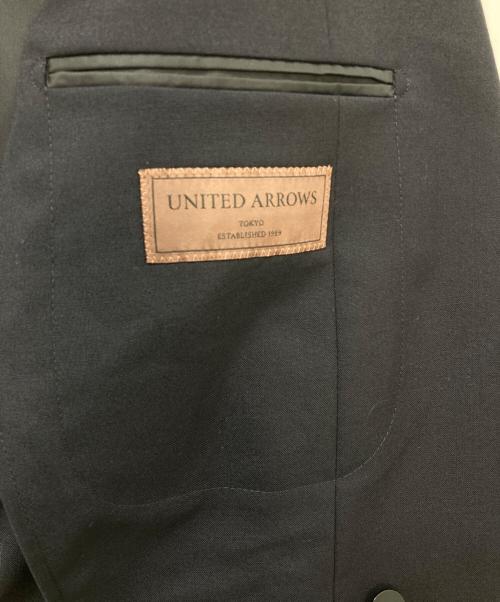 UNITED ARROWS（ユナイテッドアローズ）UNITED ARROWS (ユナイテッドアローズ) ウールダブルジャケット ネイビー サイズ:46の古着・服飾アイテム