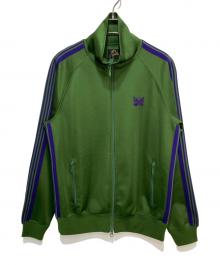 Needles（ニードルズ）の古着「Track Jacket」｜グリーン×パープル