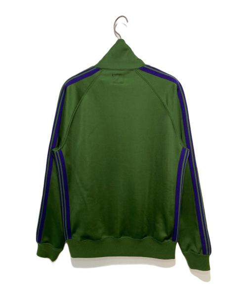 Needles（ニードルズ）Needles (ニードルズ) Track Jacket グリーン×パープル サイズ:Sの古着・服飾アイテム