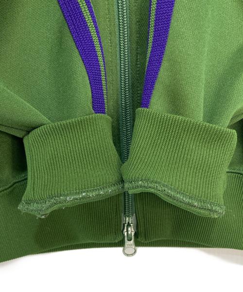 Needles（ニードルズ）Needles (ニードルズ) Track Jacket グリーン×パープル サイズ:Sの古着・服飾アイテム