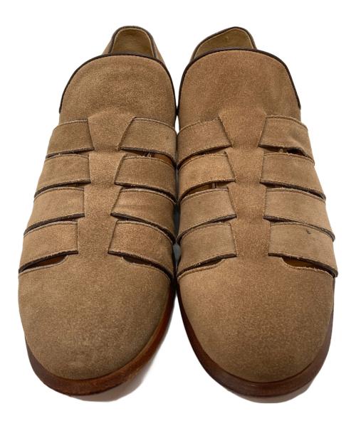 POLPETTA（ポルペッタ）POLPETTA (ポルペッタ) PORTOFINO グルカサンダル ブラウン サイズ:401/2の古着・服飾アイテム