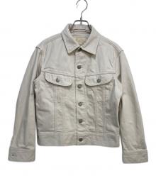 45rpm（45アールピーエム）の古着「ライ麦デニムの908比古比女ジャン」｜アイボリー