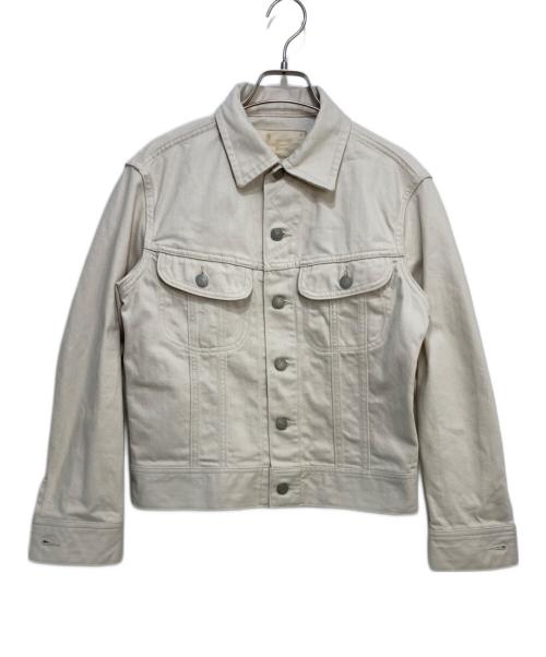 45rpm（45アールピーエム）45rpm (45アールピーエム) ライ麦デニムの908比古比女ジャン アイボリー サイズ:1の古着・服飾アイテム