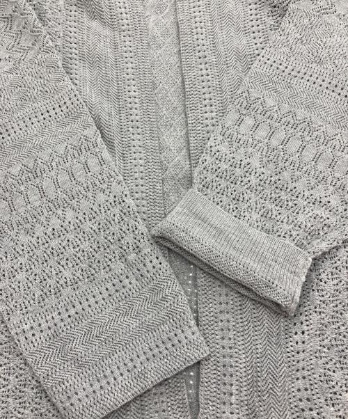 45R（フォーティファイブ・アール）45R (フォーティファイブ・アール) アイスコットンレースのハッピィ グレーの古着・服飾アイテム