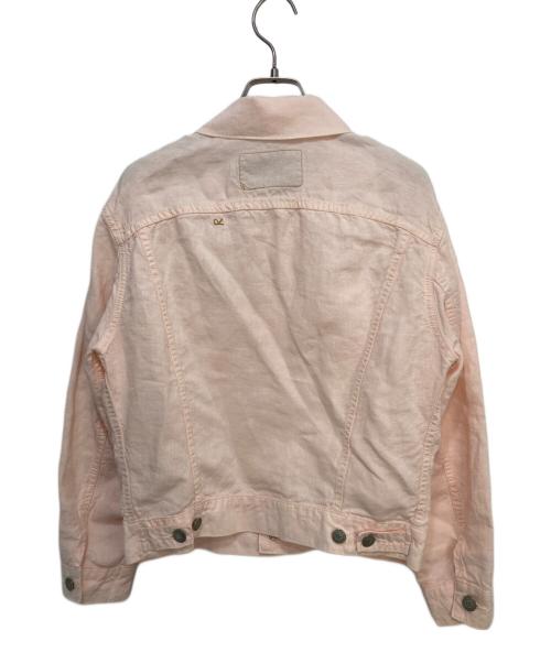 45rpm（45アールピーエム）45rpm (45アールピーエム) リネントラッカージャケット ピンク サイズ:不明の古着・服飾アイテム