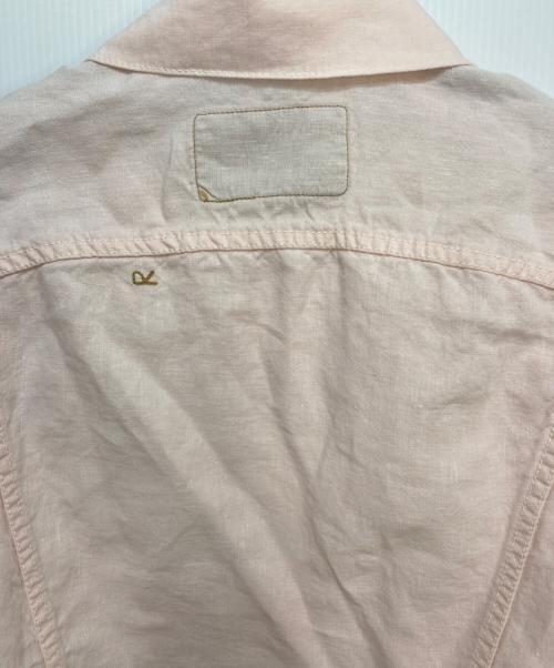 45rpm（45アールピーエム）45rpm (45アールピーエム) リネントラッカージャケット ピンク サイズ:不明の古着・服飾アイテム